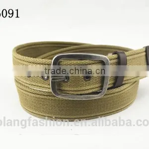 Men's Canvas Belts Fashion Buckles Webbing Belt thumbnail-2