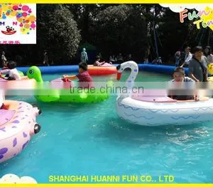 Inflatable Swan Float Water Pool Inflatable Swan Boat / Swan Inflatable Float Toy thumbnail-4