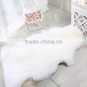 100% Genuine Australian Lamb Skin Fur Rug Shaggy Carpet thumbnail-1