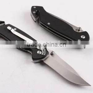 OEM G10 Handle Folding Tactical Knife for Outdoor thumbnail-2