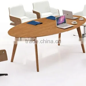 Hot Sale Conference Table Melamine Cheap Small Round Office Meeting Table thumbnail-3