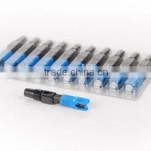 Easily Installed sc Fast Fiber Splice Connector With Ftth Flat Drop Cable thumbnail-5