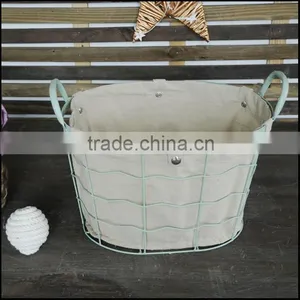 Wholesale Blue Wire Storage Baskets thumbnail-4