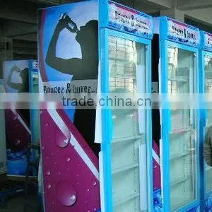 360L Free Standing Large Compressor Energy Drink Display Cooler thumbnail-5