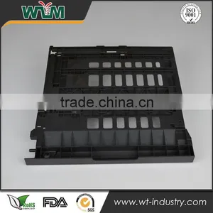 High Quality Black ABS Plastic Injection Molding Parts for Printer Accessories thumbnail-2
