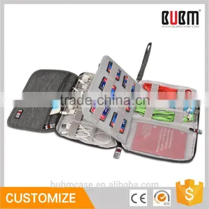 BUBM Promotional Gift Personal Organizer Bag Cable Storage Case for Power Bank thumbnail-1