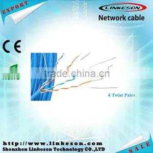 Network Cable UTP CCU/CCA/CCAG/CCAS Conductor 4 Pair Cat 5e Cable thumbnail-3