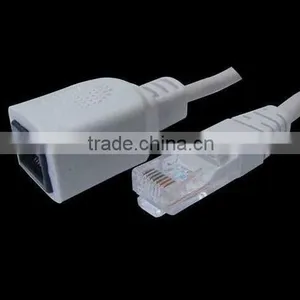 RJ45 Male to Female Cable Ethernet Lan Network Adapter Cable thumbnail-1