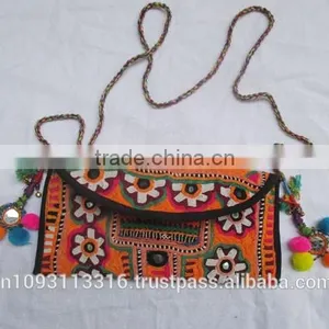 Traditional Handmade Antique Etnic Vintage Banjara Clutch Bags/Vintage Banjara Clutch Bags thumbnail-2