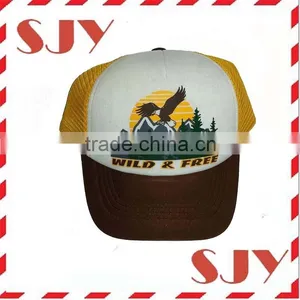 Best Selling 5 Panel Cheap Trucker Cap With Custom Brand thumbnail-3