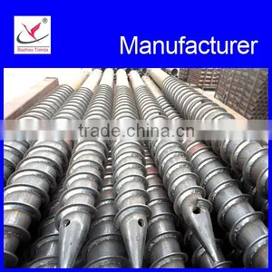 Solar Energy High Quality Hot Dipped Galvanized Ground Screw Pile thumbnail-1