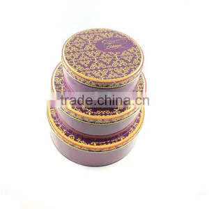 Round Cookie Set Wholesale Box for Cookies Tin Set thumbnail-1
