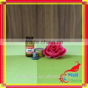 Brown Glass Chemical Bottles for Penicillin Bottle With Rubber Stopper for Pill Bottle With Flip Top Cap thumbnail-3