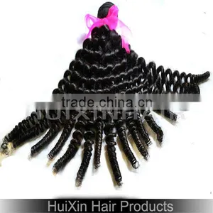 Malaysian Virgin Weaving 100% Human Hair Quality Products Malaysian Spiral Curly thumbnail-1