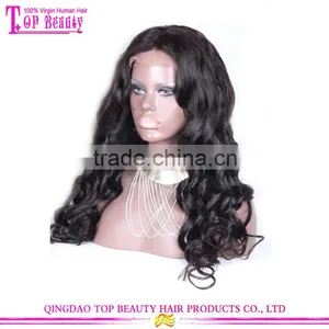 100% Natural Human Hair Full Lace Wigs Virgin Brazilian Part Anywhere thumbnail-4