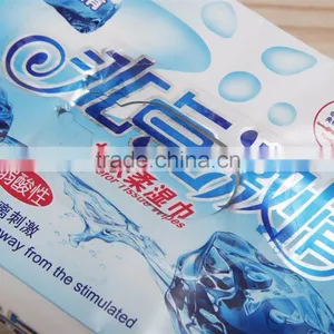 Hot Sale Custom Logo Lemon Fresh Wipes thumbnail-4