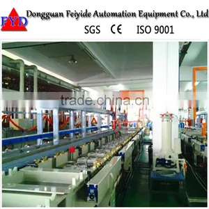 Feiyide Hanging Arm Barrel Plating Production Line for Zinc Copper Nickel Plating thumbnail-1