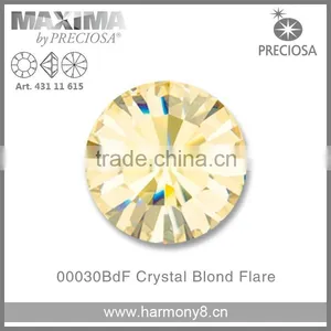 Original PRECIOSA MC Chaton Maxima, Crystal Blond Flare Point Back Rhinetsone thumbnail-1