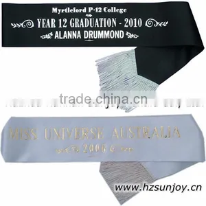 Satin Pageant Sashes thumbnail-1