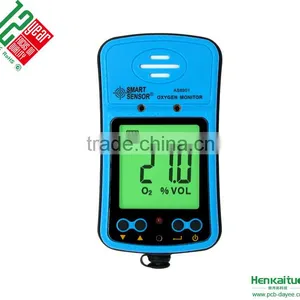 Gas Detector Portable AS9801 Oxygen Monitor O2 Analyzer With Alarm thumbnail-2