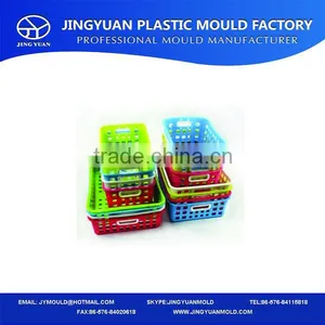 Taizhou Factory Direct Sales Quality Assurance High Quality Picnic Basket Mould/household Plastic Picnic Basket Injection Mold thumbnail-1