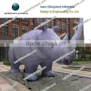 Inflatable Simulation Rhino Animal for Advertising thumbnail-1