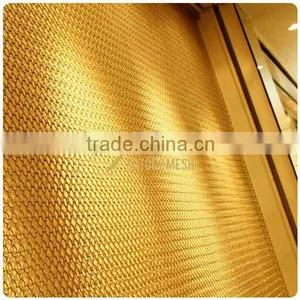 Hanging Metal Ring Mesh Room Divider Curtain thumbnail-1