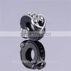 Affection Bead High Quality 925 Silver Charm New Fashion Bead Vintage Pendant Fit European Brand Style Bracelet Silver Bead T035 thumbnail-2