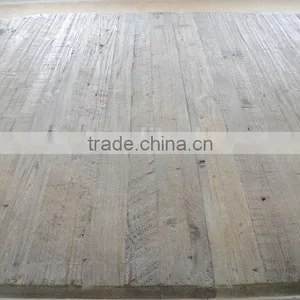Europe and Antique Recycle Wood Dining Table thumbnail-6