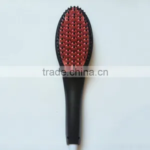Electric 3D Ceramic PTC Hair Straightener Brush thumbnail-4