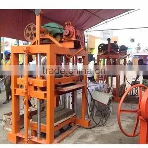 Brick Making Machine Price QTJ4-40 New Style Block Moulding Machine for Sale thumbnail-4