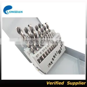 HSS DIN338 Fully Ground Tin-coated Straight Shank Twist Drill Bits thumbnail-3