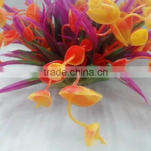 Factory Wholesale High Quality Fish Tank Colorful Special Aquatic Design Aquarium Plastic Plant Decoration thumbnail-6