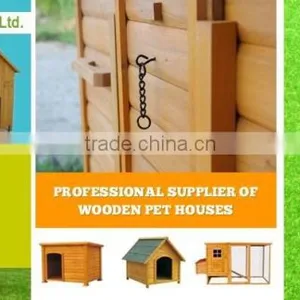 DFPETS DFR023 Easy Assemble Outdoor Folding Wooden Rabbit Cage thumbnail-5