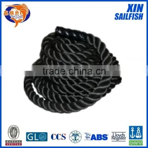 Training Rope Black Crossfit Battle Rope for Sale thumbnail-1