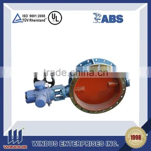 PN56 Handle Drive External Thread Butterfly Valve thumbnail-1