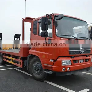 10ton Dongfeng 4x2 Low Flatbed Truck thumbnail-3