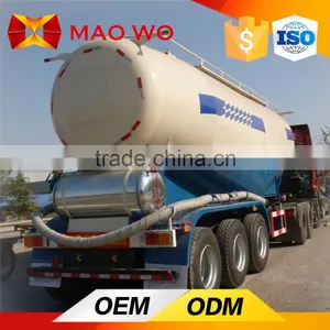 Tri-axle Large Capacity Bulk Cement Tanker Powder Truck Trailer thumbnail-4