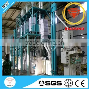 Hot China Manufacturer Corn Flour Grinding Machine/ Maize Grits Mealie Milling Machine/ Corn Mealie Meal Grinder With Price thumbnail-2