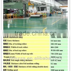 O-H112 Aluminum Alloy Foil Mill thumbnail-1