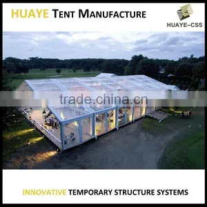 Luxury Cheap Party Tent Rentals Event Tent Marquee With Glass Wall Tent With White Roof Lining thumbnail-2