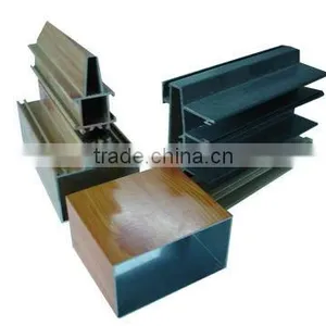FENAN 6000 Series Construction Aluminum Profile Wood Color thumbnail-1