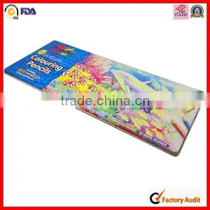 Custom Cartoon New Color Pencil Metal Box thumbnail-2
