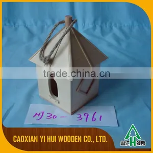 Crafts Hang Garden Wooden Bird House Feeder thumbnail-3