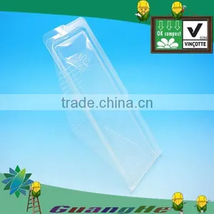 PLA Clear Plastic Box for Sandwich/clear Plastic Cake Box thumbnail-1