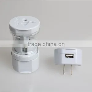 Supply Hign Quality 13A Four Ports Universal World Adapter With Usb Port USA/ Australia/Europe/UK thumbnail-1