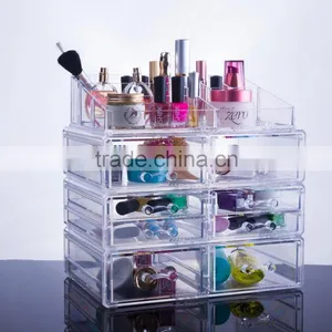 Home Storage & Organization Large PS Makeup & Jewelry Box With Drawers thumbnail-1