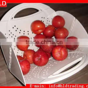 Large Capacity Foldable Washing Vegetable Fruit Colander thumbnail-1