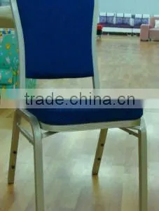 Velvet Stacking Chair for Ding With Mould Seat Cushion FD-862-2 thumbnail-1