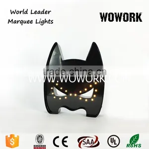 Batman Logo Marquee Light for Kids Room Decoration thumbnail-5